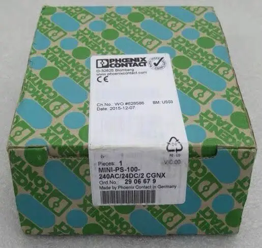 PHCENIX CONTACT PHOENIX POWER MINI-PS-100-240AC/24DC/2 CGNX High Quality