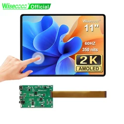 Wisecoco 11 Inch AMOLED 1728x2368 2k OLED Display IPS On-cell Touch Screen MIPI Interface Controller Board
