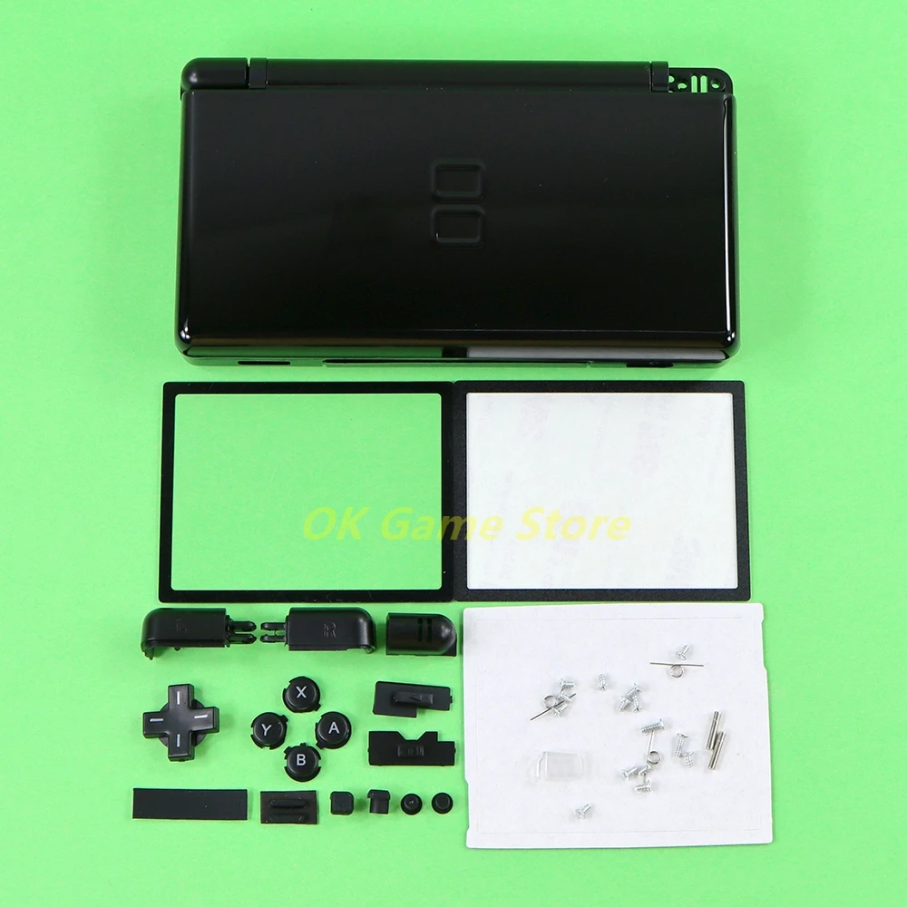 Imagem -02 - Transparente Full Housing Cover Case Game Console Clear Shell Substituição para ds Lite Ndsl 10 Conjuntos