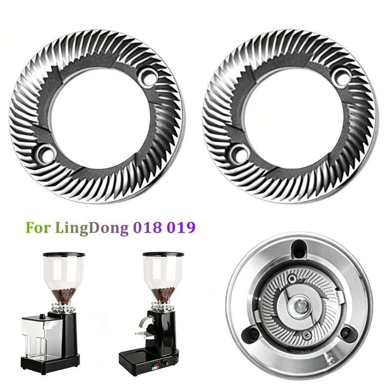 Coffee Grinder Burr Flat - 60mm Flat Burr Wear-resistant Grinding Blade