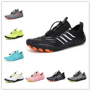 New Arrival Water Shoes Qiuck-Dry Aqua Shoes Men Woman Outdoor Swimming Beach Wading Breathable Five Fingers Sneakers Size 35-46 Male Water Sneakers Male Sneakers 10 Top Sales Toe Sneakers - №5