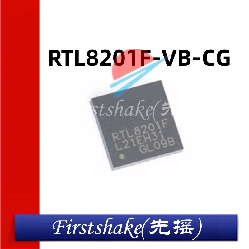 10Pcs Must Be A New Patch RTL8201F-VB-CG RTL8201F QFN-32 Network Chip Imported