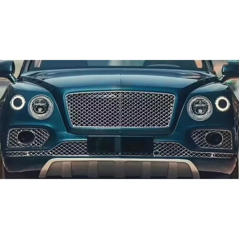 Chrome Grill Mesh Lower Front Bumper for Bentley Bentayga 2016-2020 New Condition 36A807345 36A807346 36A807647 36A807648 5