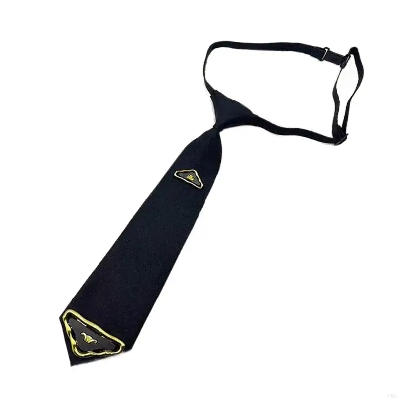 49mc Vintage Triangular Charm Preied Tie