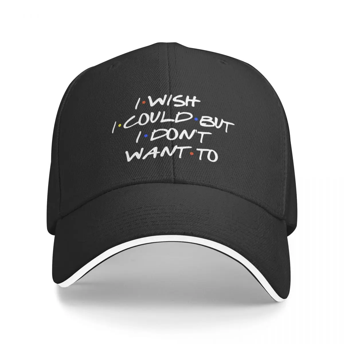 I WISH I COULD SARCASTIC QUOTE Baseball Cap beach hat Hat Luxury Brand Brand Man cap tea Hat Women's Hats Men's