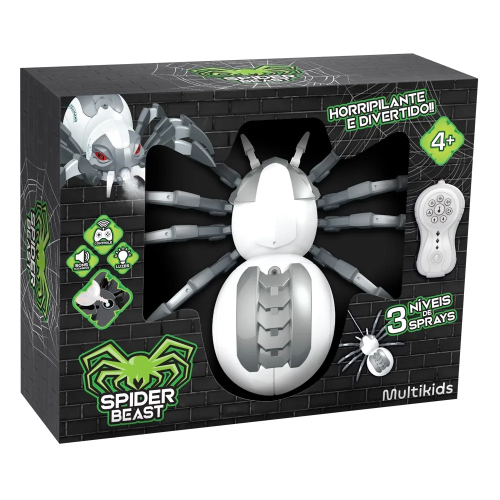 Multifunction Spider Beast Remote Control Multifunction Spider with Spray Multichildren-BR2134