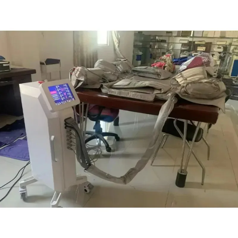 

Одеяло для сауны с прессотерапией 3-в-1, новейшая модель для похудения, подтяжки кожи и сжигания жира со светотерапией