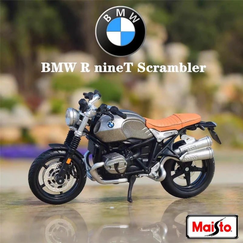 

Maisto 1:18 BMW R Nine T Scrambler Alloy Motorcycle Model Diecasts Metal Toy Vehicles Simulation Collection Series Children Gift