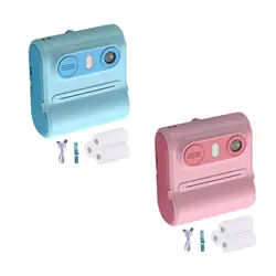 Cámara de Selfie para niños, cámara de fotos y Video de dibujos animados, juguete de cámara Digital para niños, niñas, niños de 3 a 8 años