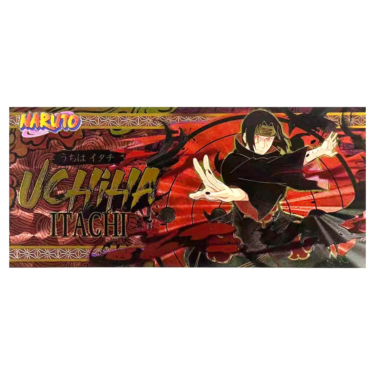 新しいナルトアニメコレクションカード金箔紙幣ミナトオビトイタチペインデイダラコレクタブルギフトファン友人子供向け