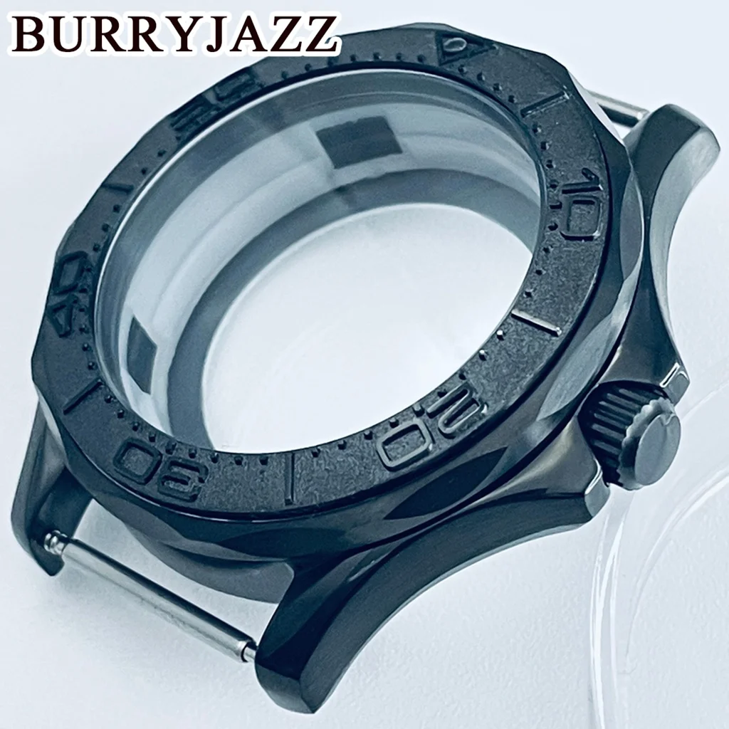 NH35 41mm Watch Case And Bezel Parts 10ATM Water Resistant Stainless Steel Mod For Seamaster 300 Fit NH34 NH35 NH36 Movement