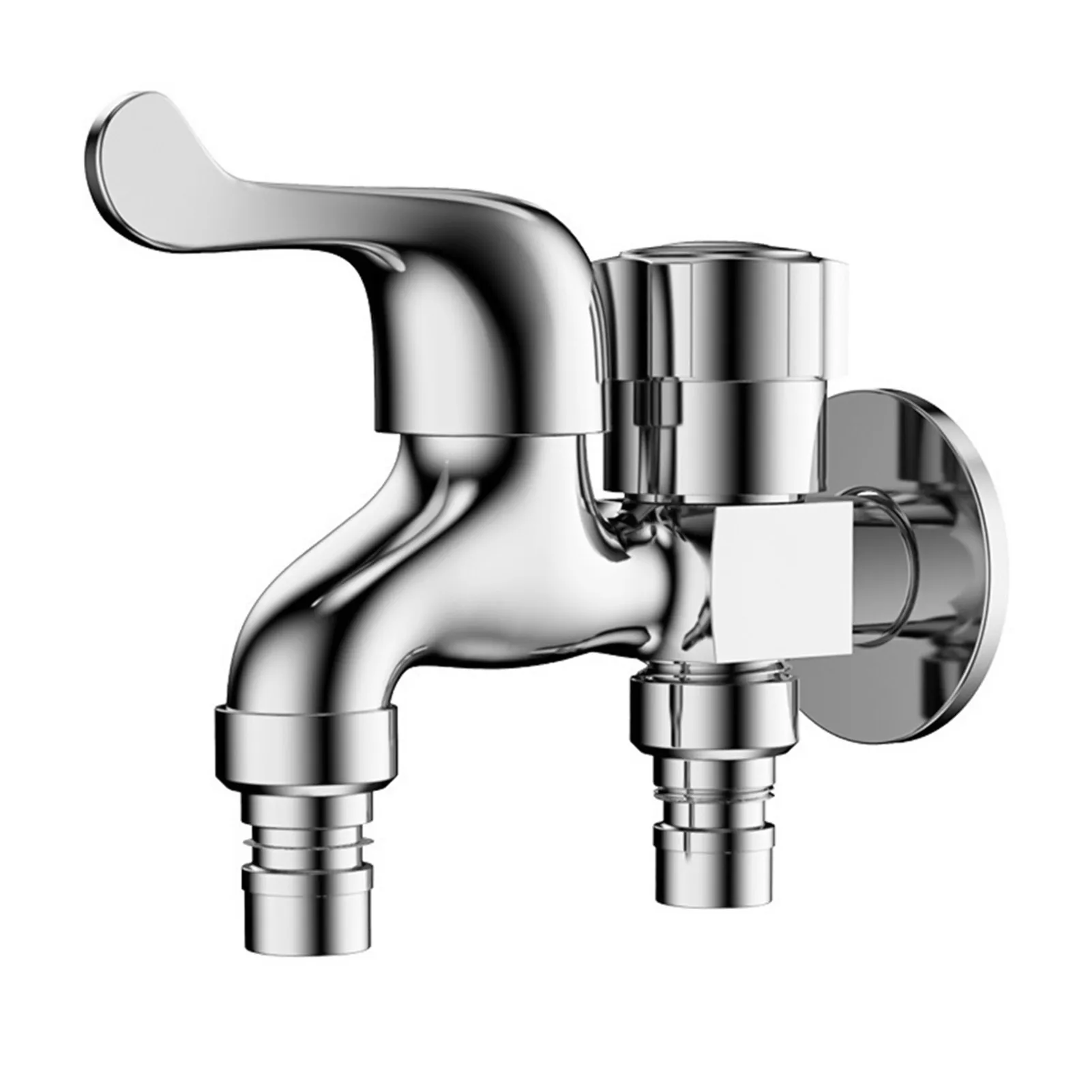 

1 In 2 Out Water Splitter Faucet Multi-Function Double-Outlet Washing Machine Faucet Bidet Faucets Garden Bathroom Accessories