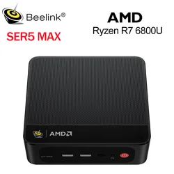 Beelink-Mini PC Ryzen 7 5800H SER5 Pro Max, AMD DDR4, 16 Go de RAM, 500 Go, SSD NVcloser, prise en charge WiFi 6, 4K HD, triple écran, ordinateur de bureau