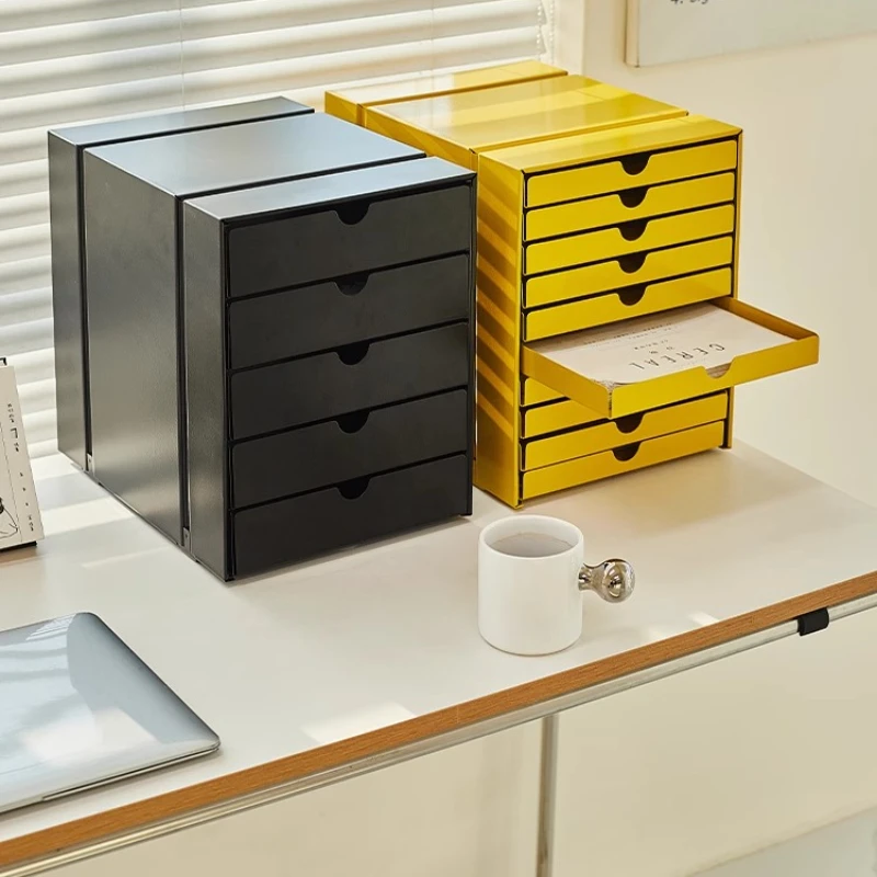 

Nordic drawer locker simple bedroom desktop file cabinet small apartment multi-layer storage cabinet