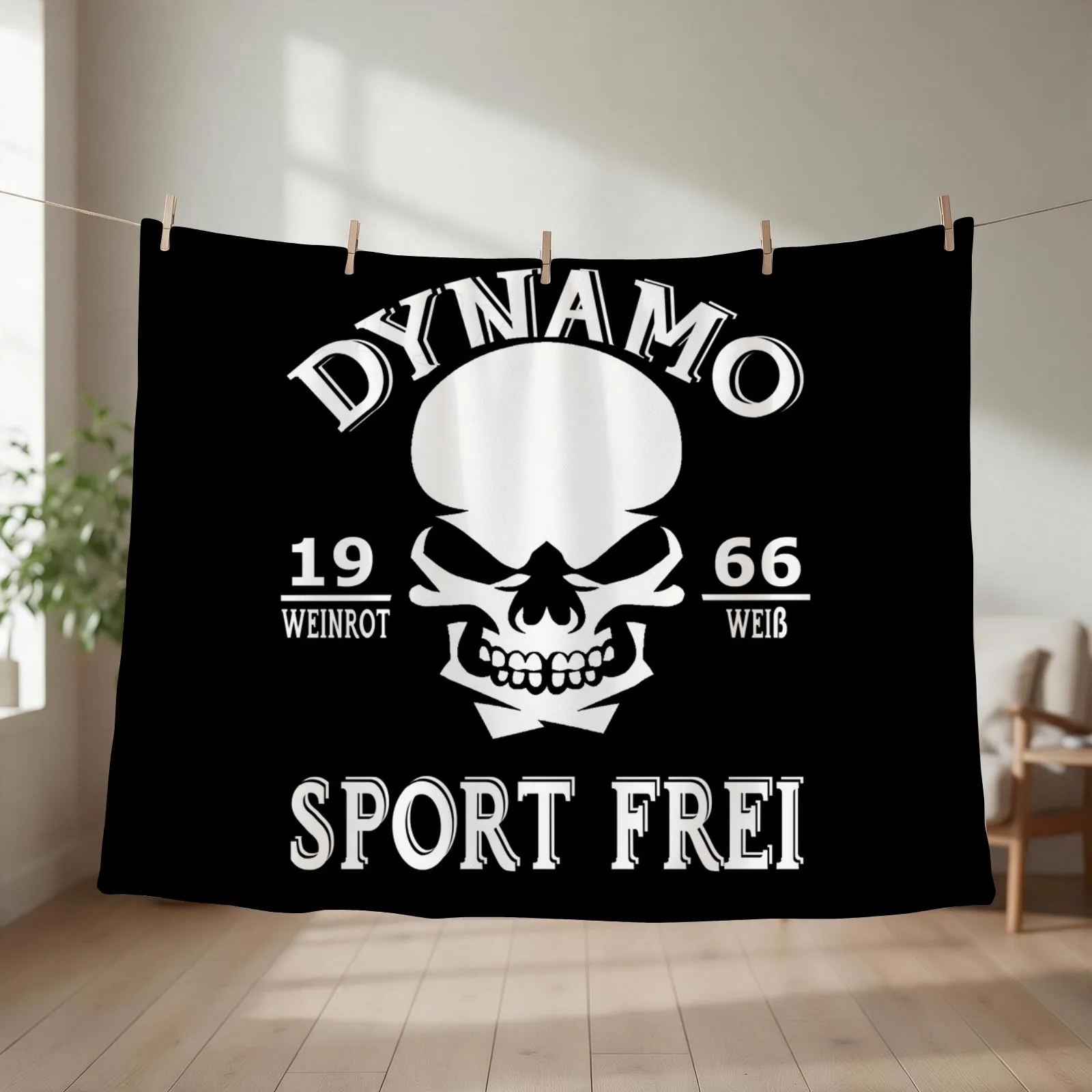 Football fans Dynamo Throw Blanket couch cozy soft plush fuzzy picnic outdoor blanket