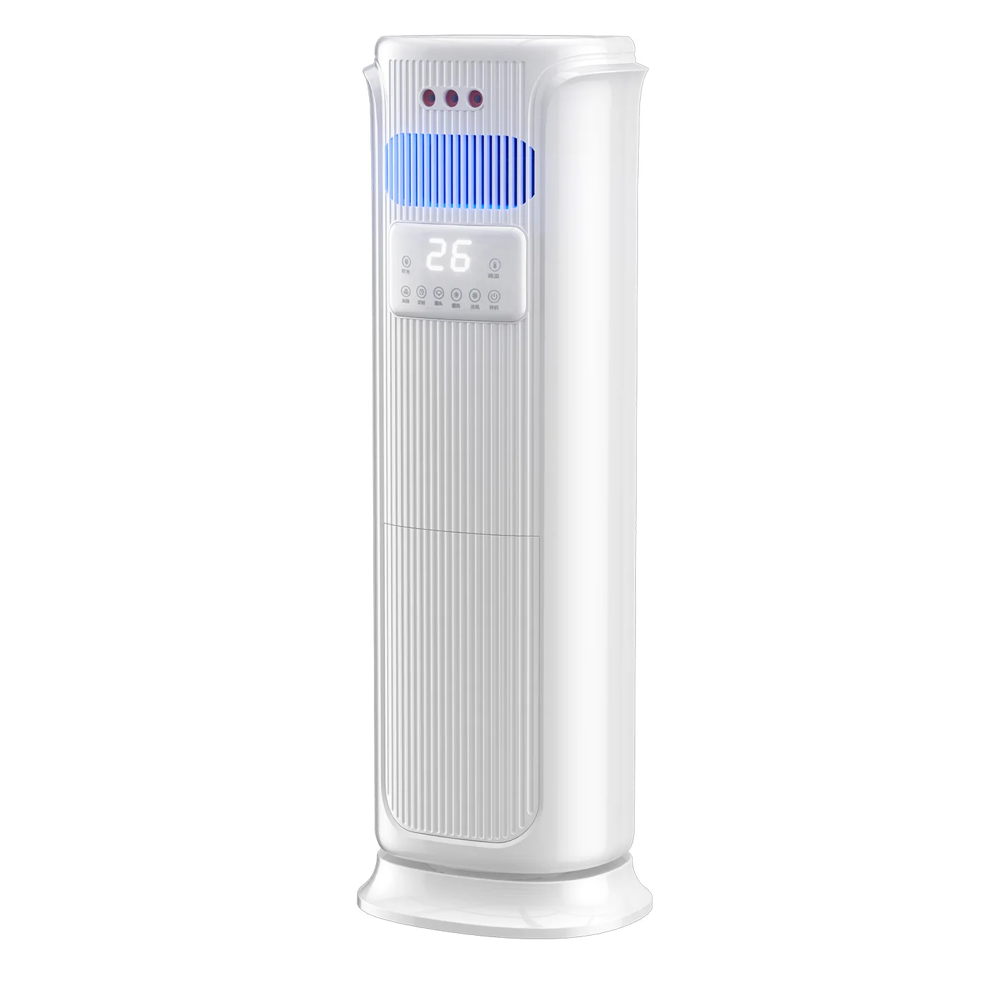 Ventilateur-climatiseur CX double fonction, chauffage et réfrigération intégrés, silencieux, mobile, pour chambre à coucher.