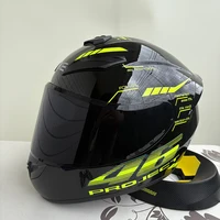 Casco de motocicleta de cara completa para hombres y mujeres DOT seguridad de invierno antiniebla impermeable Casco de moto Casco Motocross