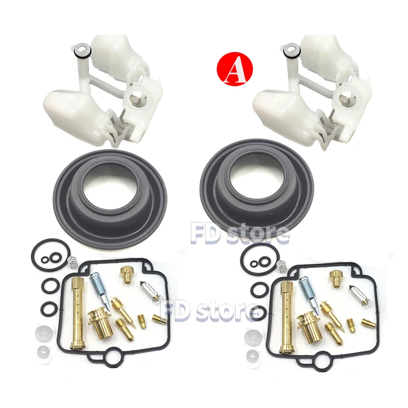 طقم تصليح المكربن لسوزوكي DR800 SR43 DR800S M/N 1991-1997 Mikuni BST33 Carb #1