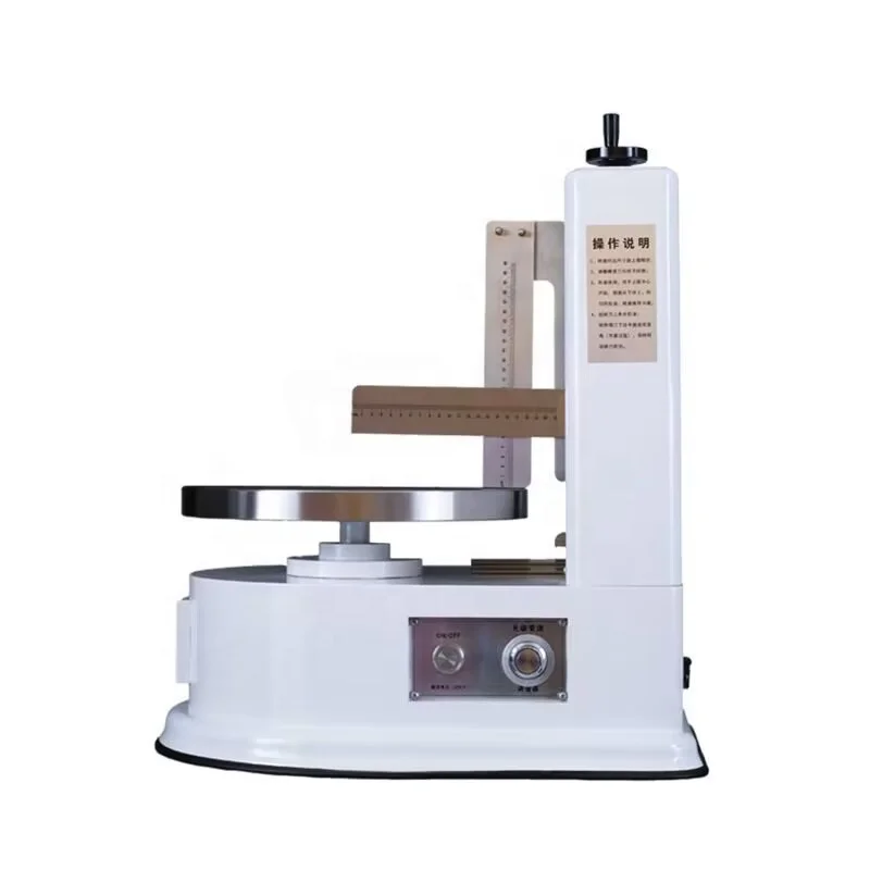 Hot Selling Small Cake Icing Machine Cream Spreading Machine Bakery Shop Cake Decorating Machine Factory