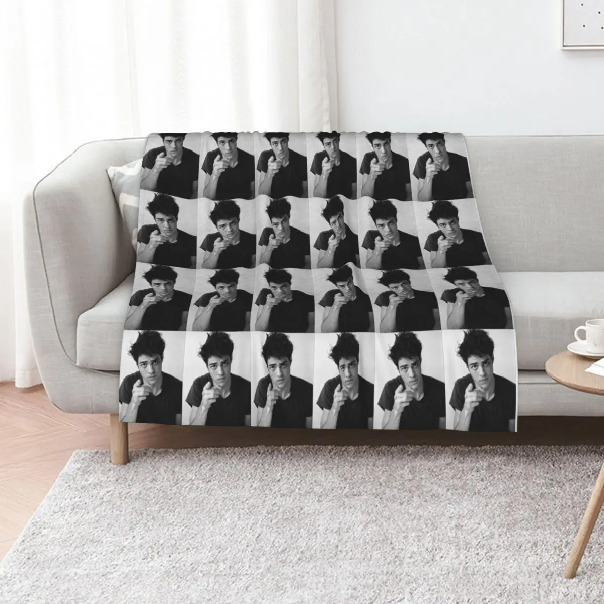 

Noah Centineo - Peter Kavinsky in “To All The Boys I've Loved Before Throw Blanket Weighted Luxury Brand Blankets