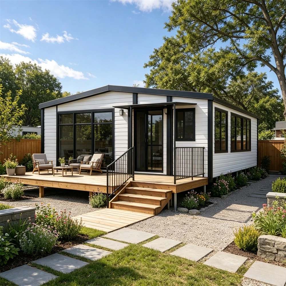 Prefab Tiny Homes 20ft 40ft Prefab Modular Home Expandable Folding Box House 2 3 Bedroom Container Living House Garden Rooms