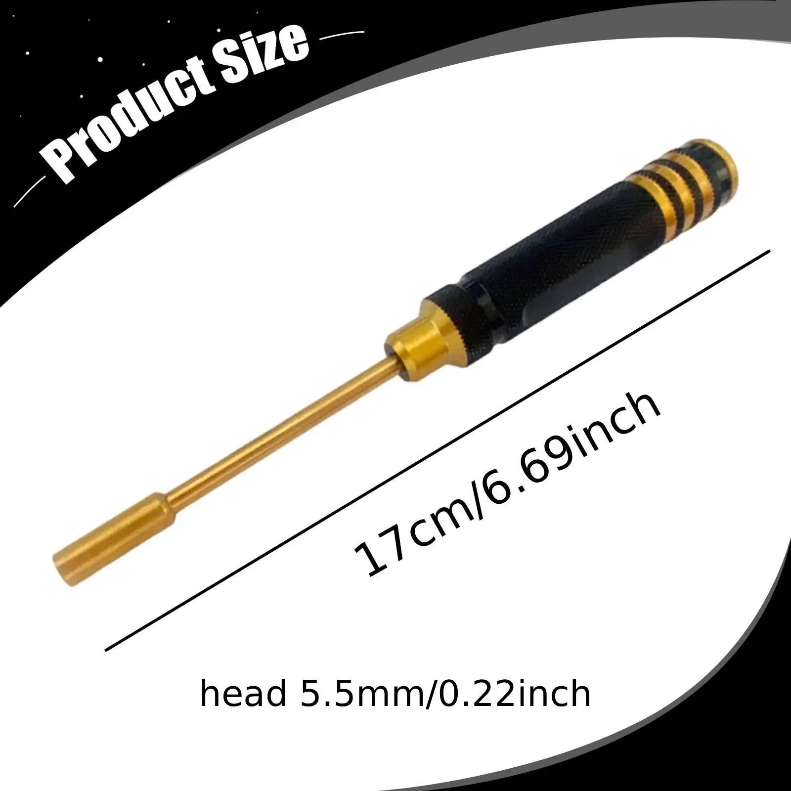 Regulator Maintenance Kit 5.5mm Internal Hex Socket Tool Second Stage Calibration Equipment for Dive Repairs
