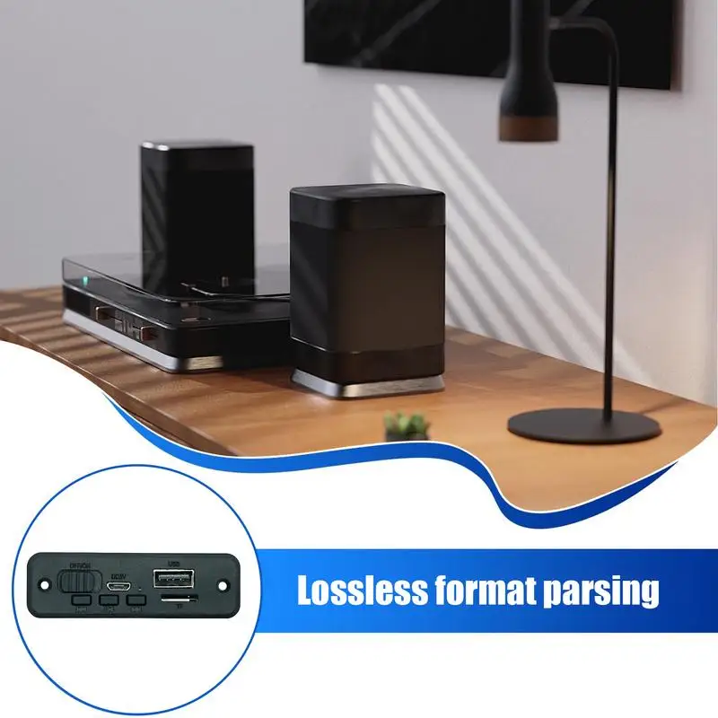 

Car Audio Amplifier Board Car Audio Accessories Module Speaker Sound System For Men Women Voice Enhancement Motorcycle High