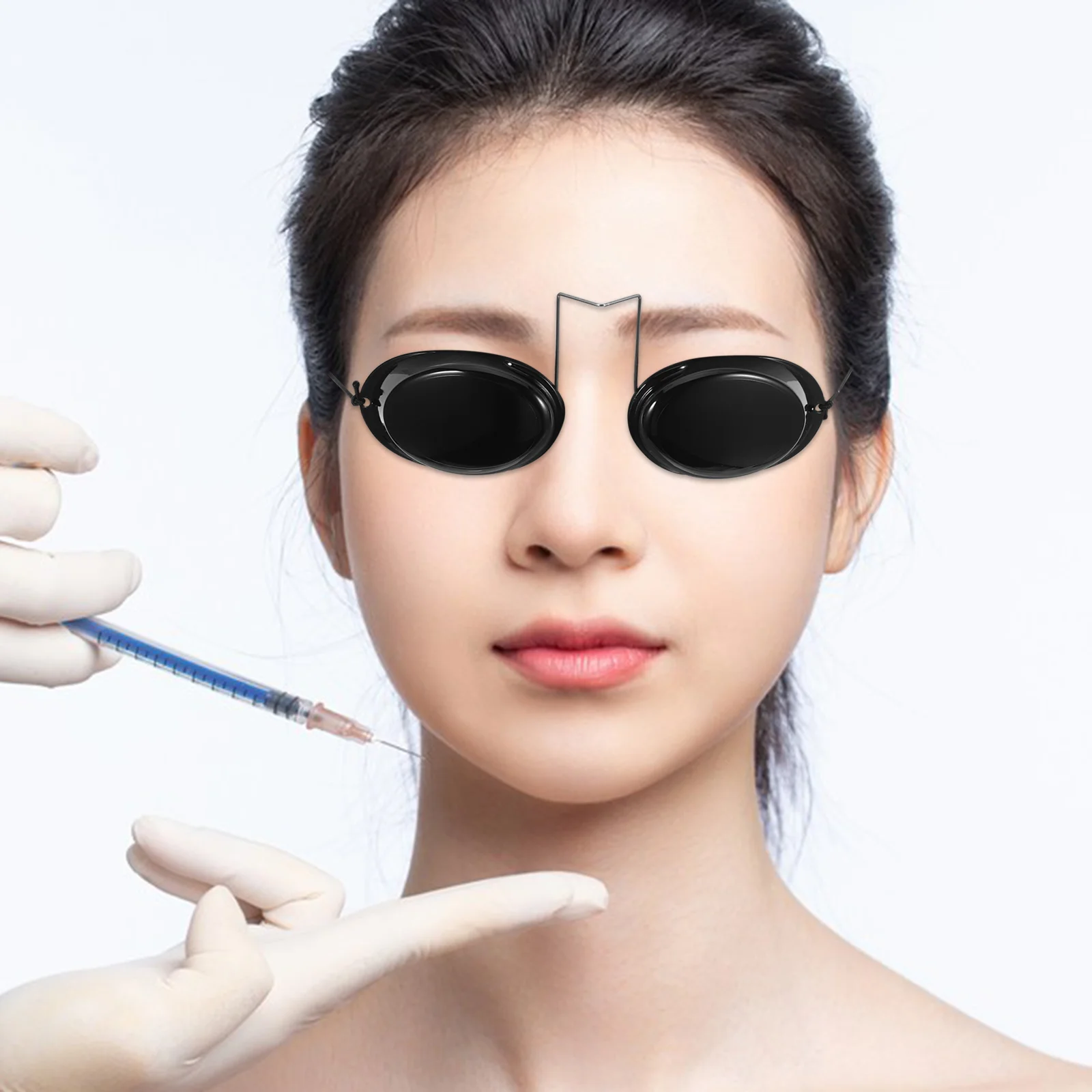 Masker Mata Peremajaan Kecantikan Kacamata Berjemur Praktis Kacamata Pelindung Mata