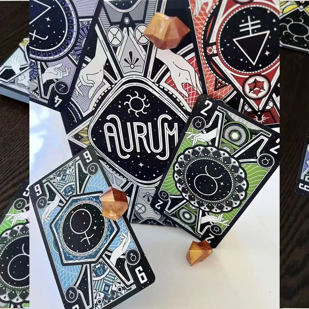 Aurum Board Game 3-4 Players Family/Party Funny Table Game Friends Entertainment Strategy Cards Game