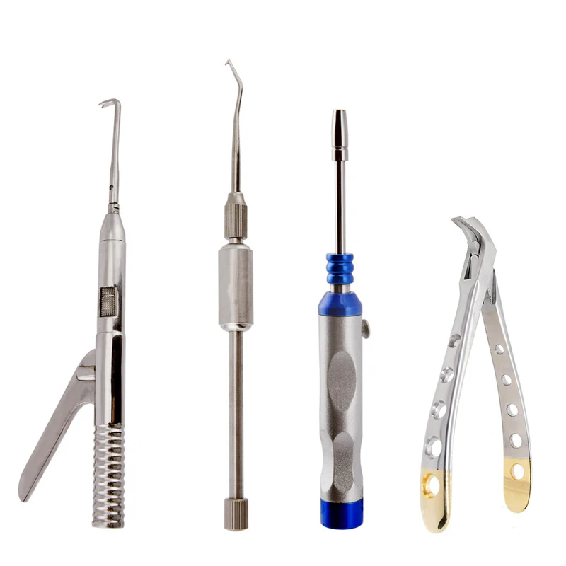 Dental Automatic/ Manual Teeth Crown Remover Dental Crown Restoration Extractor Pliers Stainless Steel Detnal Tools