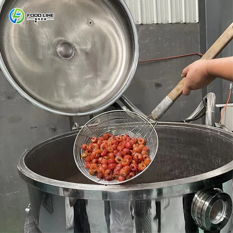 Negative Pressure Fruit Soaking Tank for Sugar Preserved Strawberry Mango Industrial Vacuum Cooking Pot Customize