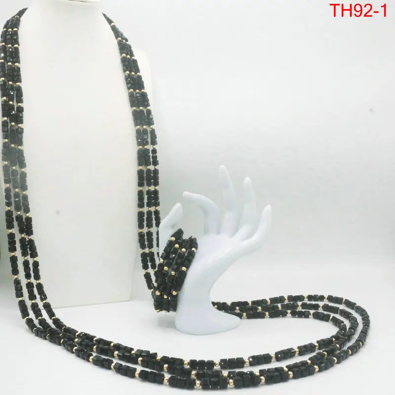 

African Fashion Coral Beads Wedding Necklace Set Handmade Unique Nigeria Style Jewelry Accessory for Brides