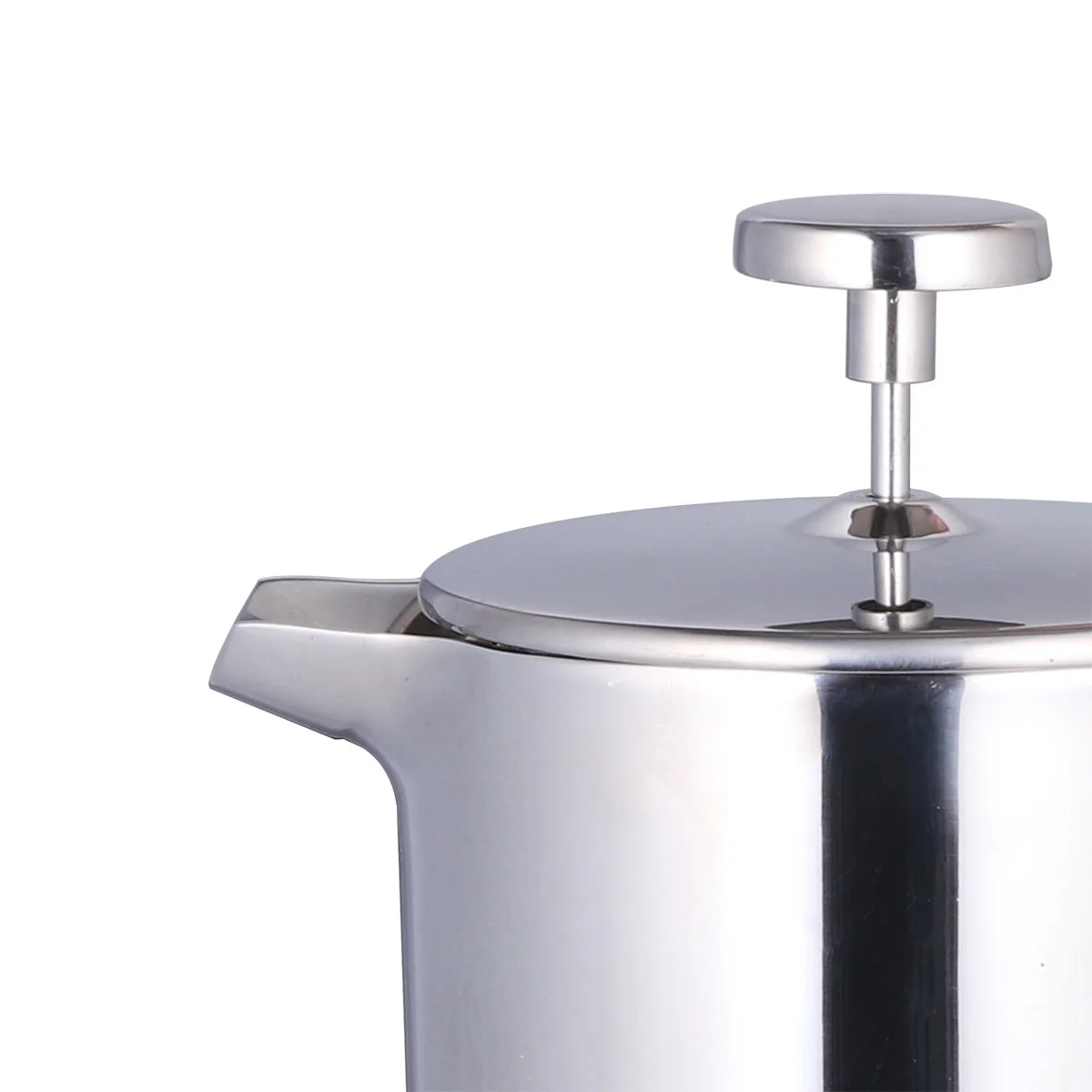 

1000Ml Stainless Steel Coffee Tea Maker Heat Resistant Large Capacity Portable For Camping Travel Double