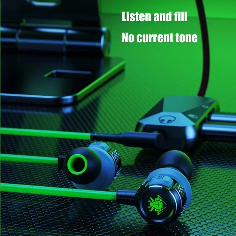 سماعات أذن 3.5 ملم مع ميكروفون لجهاز الكمبيوتر المحمول سماعات الرأس السلك المحمول سماعات الرأس لسماعات ألعاب سطح المكتب 83ce #5