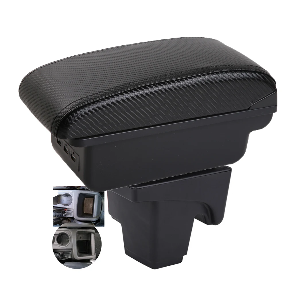 Car Ford Focus III 3 Armrest box central console storage case driver elbow support rest arm view 2