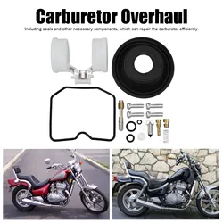 2 Sets Carburetor Rebuild Fix Kit Carb Overhaul Fit For Kawasaki Vulcan 500/EN500 1991‑1995