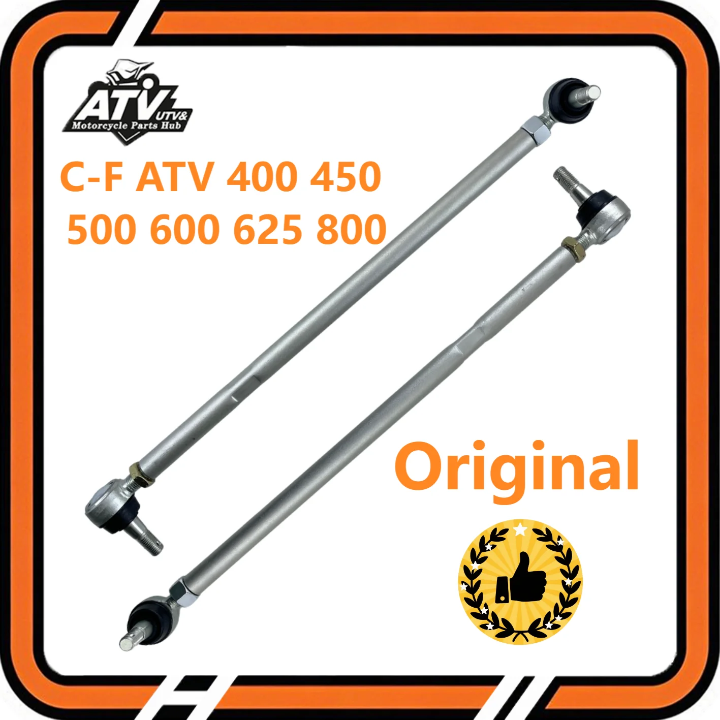 2PCS 9010-100530-1000 Original 500cc Steering Tie Rod Assy For CF MOTO X5 X6 X8 400 450 500 600 625 800 ATV Quad 9010-100530