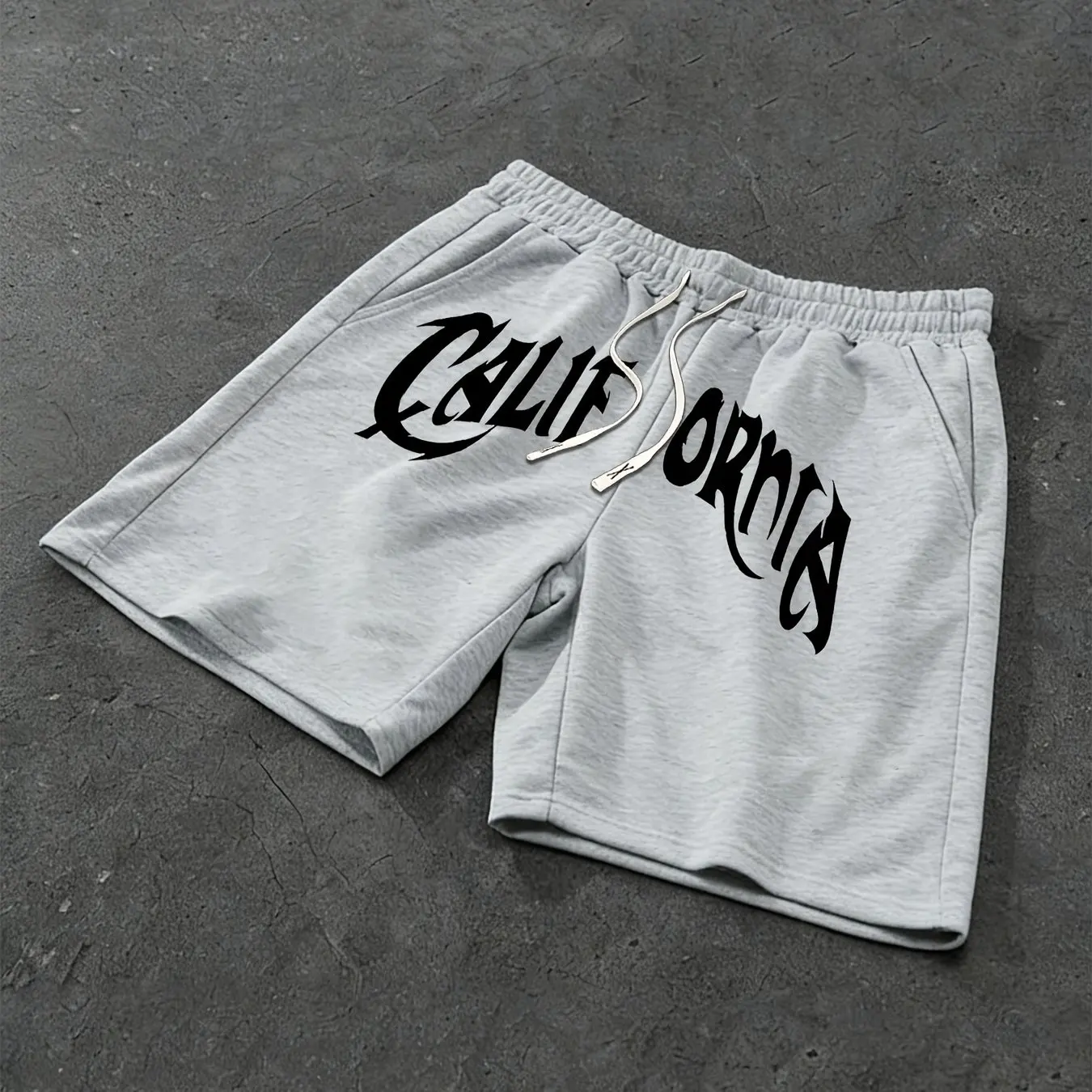 

Summer Men's Casual Letter Print Shorts Breathable Fabric Stylish Versatile Suitable for Sports and Everyday Wear