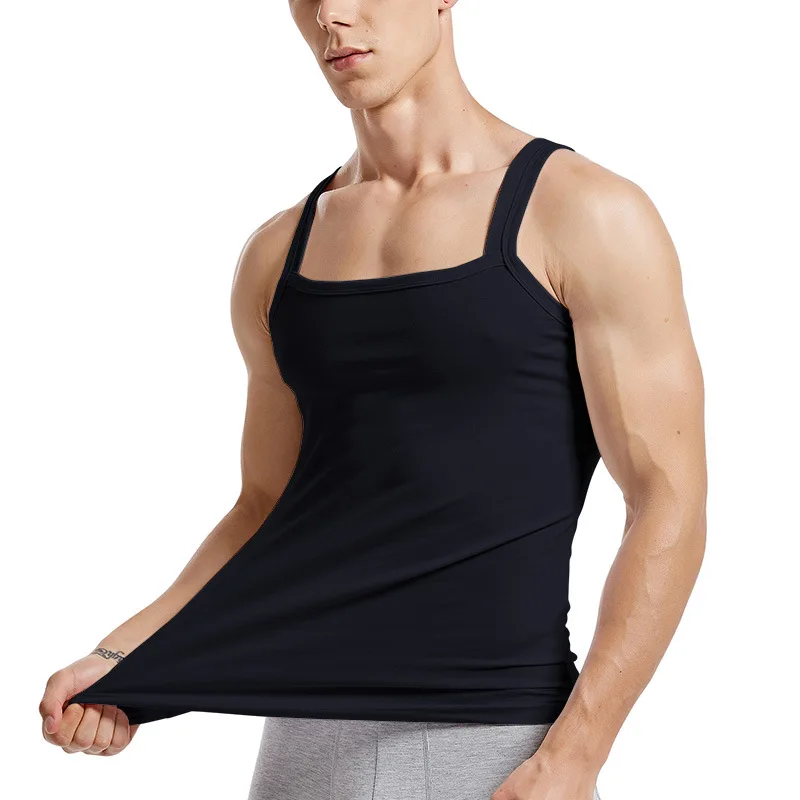 Hommes sous-vêtements sous-vêtements Fitness chemises sans manches débardeurs musculation gilet musculaire sport entraînement respirant t-shirt décontracté