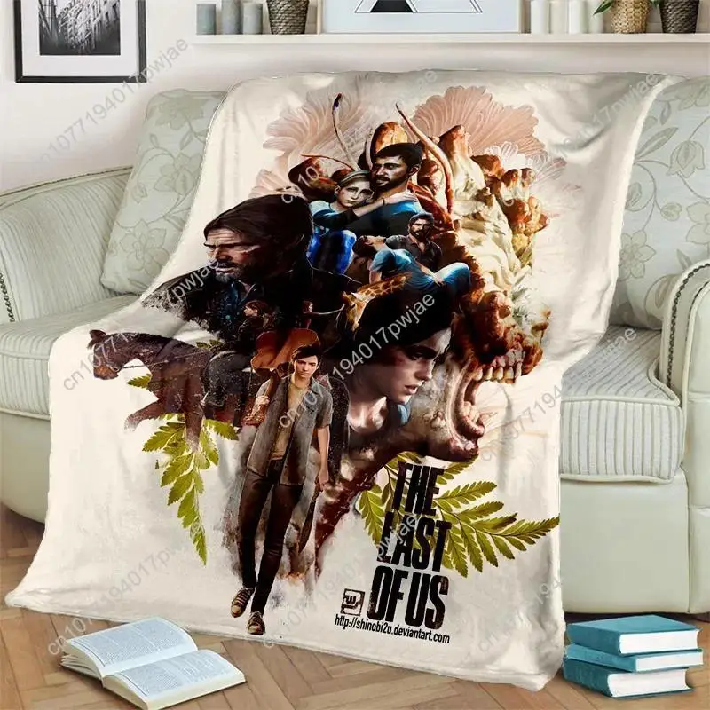 

Pedro The Last of Us Horror TV Game Blanket,Soft Throw Blanket for Home Bedroom Bed Sofa Picnic Travel Office Cover Blanket Kids