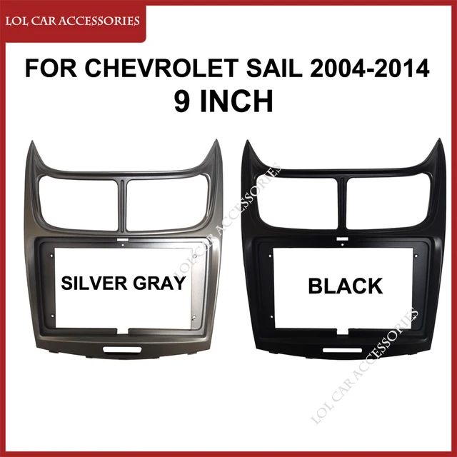 9 Cal dla chevroleta Sail 2004-2014 Radio samochodowe Android Stereo odtwarzacz MP5 obudowa panelu rama 2 głowica Din konsola Dash Cover