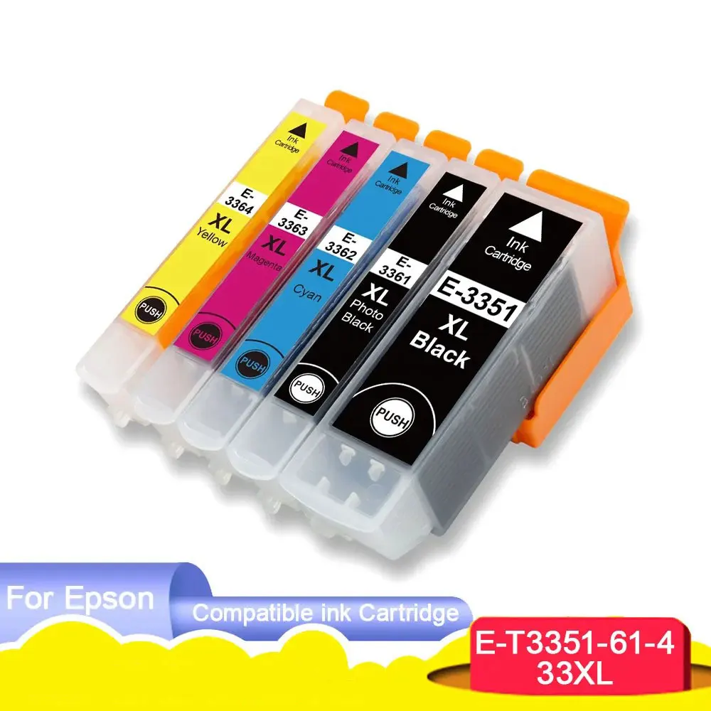 

Совместимый картридж 33XL для epson T3351 T3361 для Epson XP-530 XP-630 XP-830 XP-635 XP-540 XP-640 XP-645 для Европы