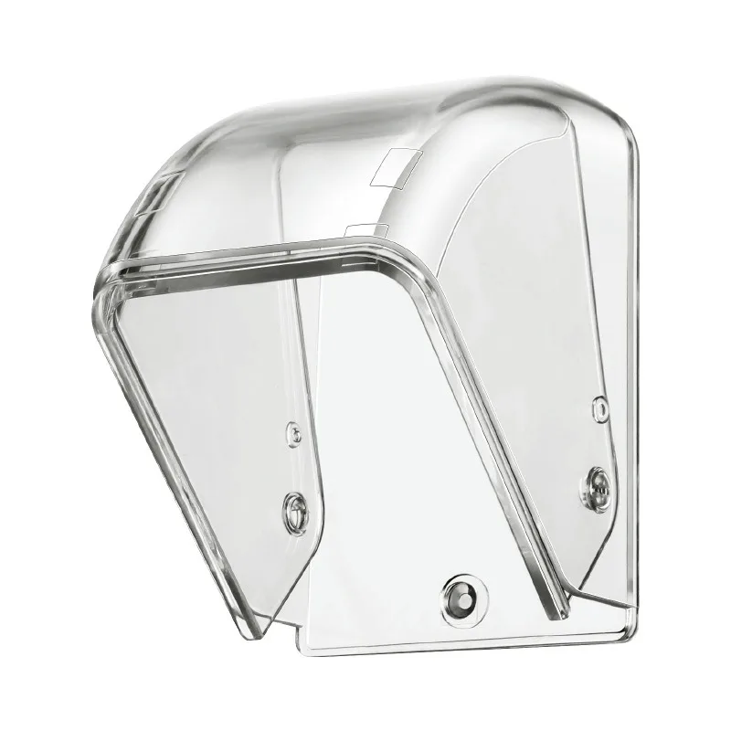 Transparent Outdoor Waterproof Cover for Wireless Doorbell - IP55 Rating, Weather-resistant. U-shaped Full Protection