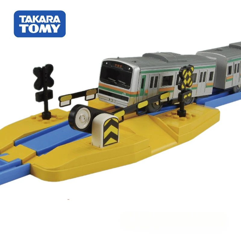 Takara Tomi Tomica Plarail Accessory-เริ่มชุดพื้นฐานรถไฟ (ไม่รวมรถไฟ) โมเดลรถไฟรถไฟของเล่นสำหรับเด็ก