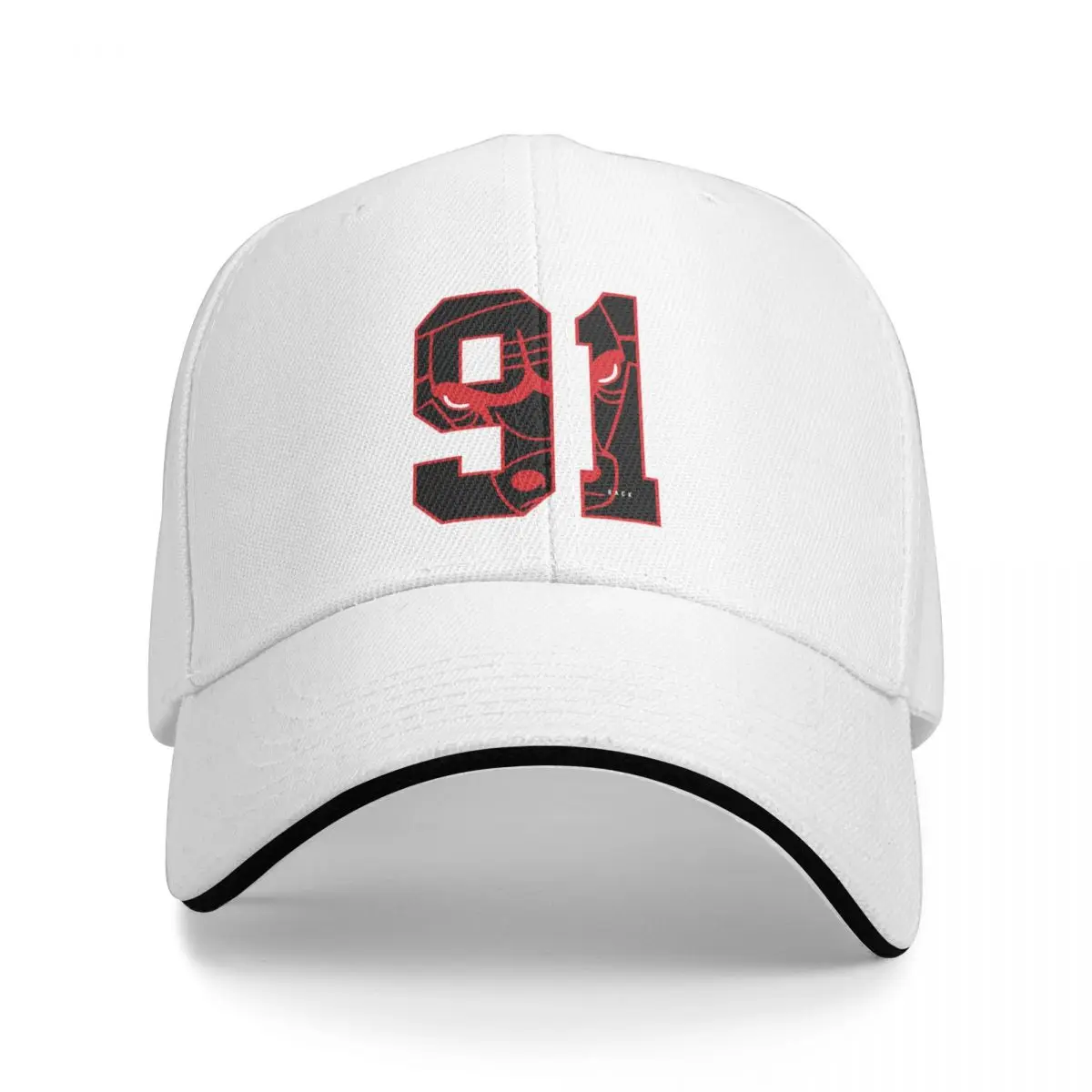 Red Number #91 Lucky Sport Baseball Caps Women High-end Male Beach Dad Hat Snapback Cap