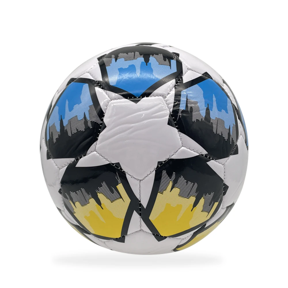 Mainan Permainan Liga Remaja Bola Sepak PU Jahitan Mesin untuk Latihan untuk Olahraga Anak-anak