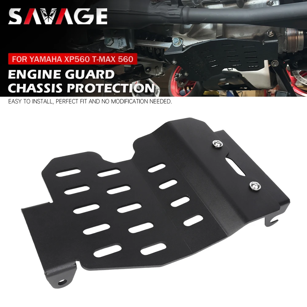 

XP560 T-MAX 560 Motorcycle Engine Guard Chassis Bash Skid Plate Crash Protector Frame Protection For Yamaha TMAX560 Tech Max
