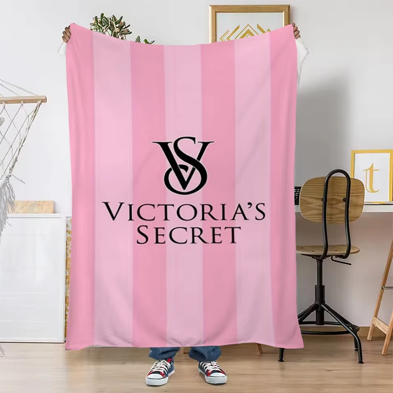 

V-VICTORIA'S SECRET-Y Warm Flannel Blanket Soft and Comfortable Travel Blanket Home Sheet Birthday Gift