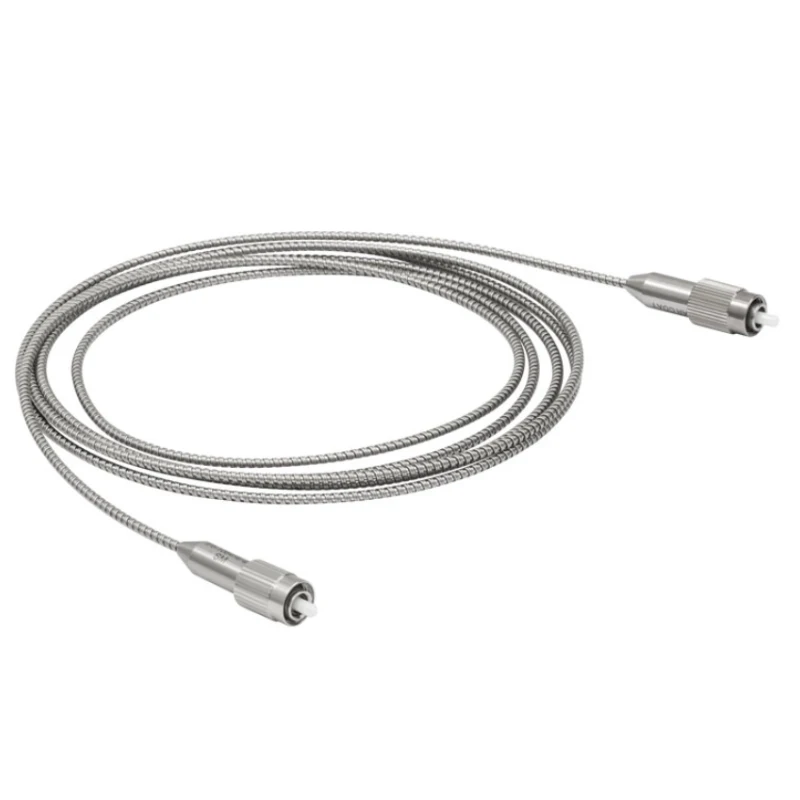 105 um/400 um Edelstahlmantel sichtbarer NIR-Reichweite FC-SMA-Anschlüsse Multimode-Glasfaser-Patchkabel