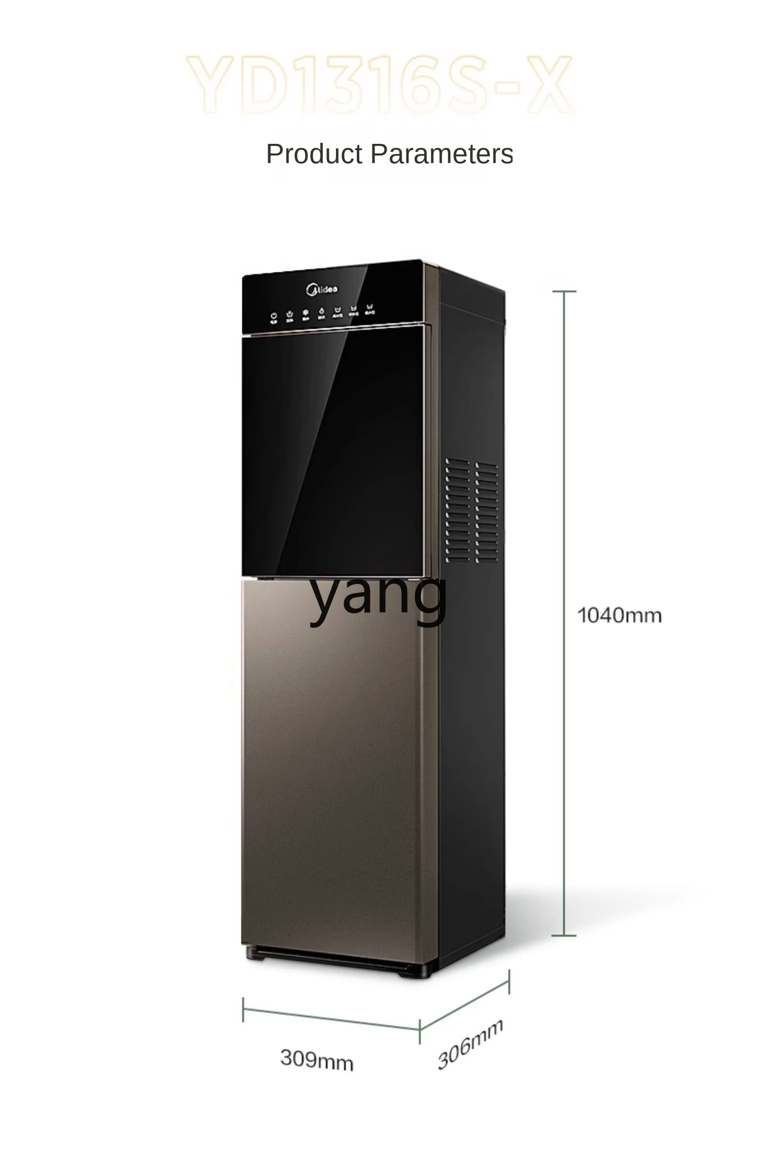 CX Household Automatic Bottom Water Bucket Refrigeration and Heating Integrated